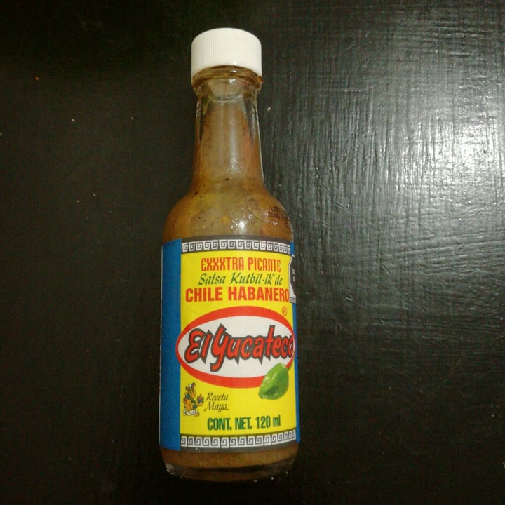 photo of El yucateco Chile habanero exxxtra picante shared by @veronicaguillen on  30 Jun 2021 - review