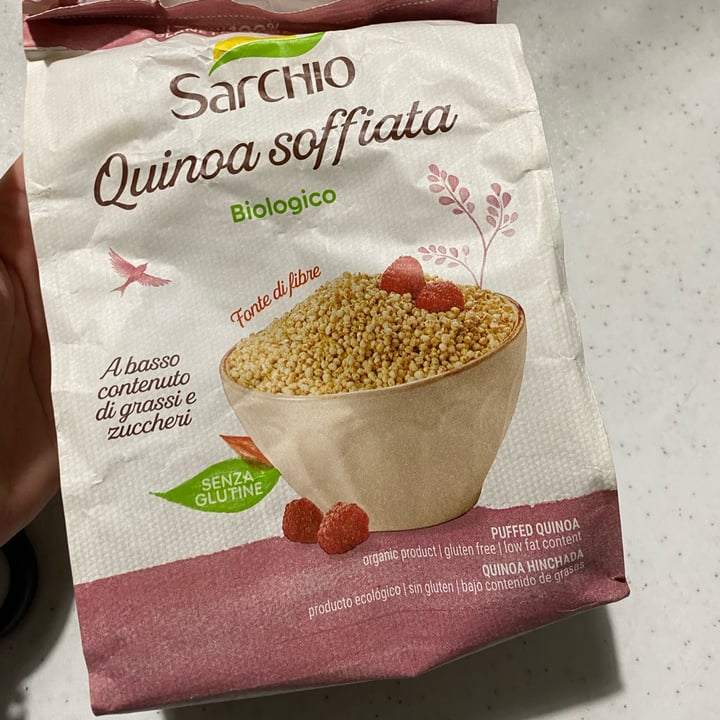 photo of Sarchio Quinoa Soffiata shared by @giuliamazzoni on  07 Feb 2022 - review