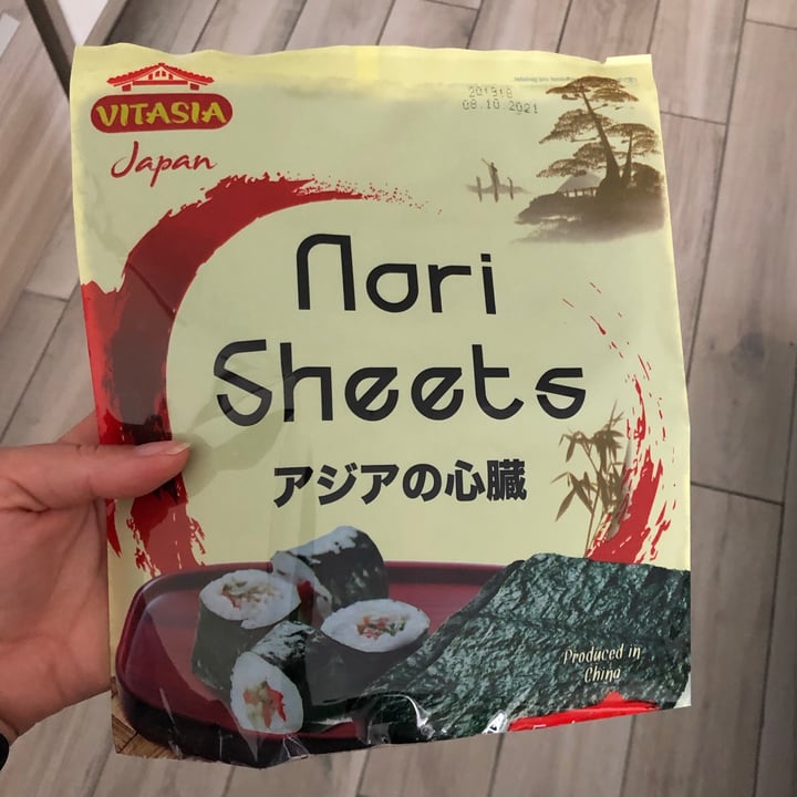 photo of VitAsia Nori sheets shared by @valentinabojin on  15 May 2021 - review