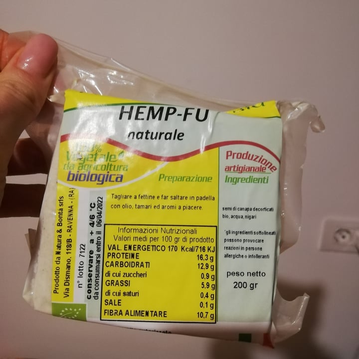 photo of Natura & Bontà Hemp-fu shared by @desispois on  19 Jan 2022 - review