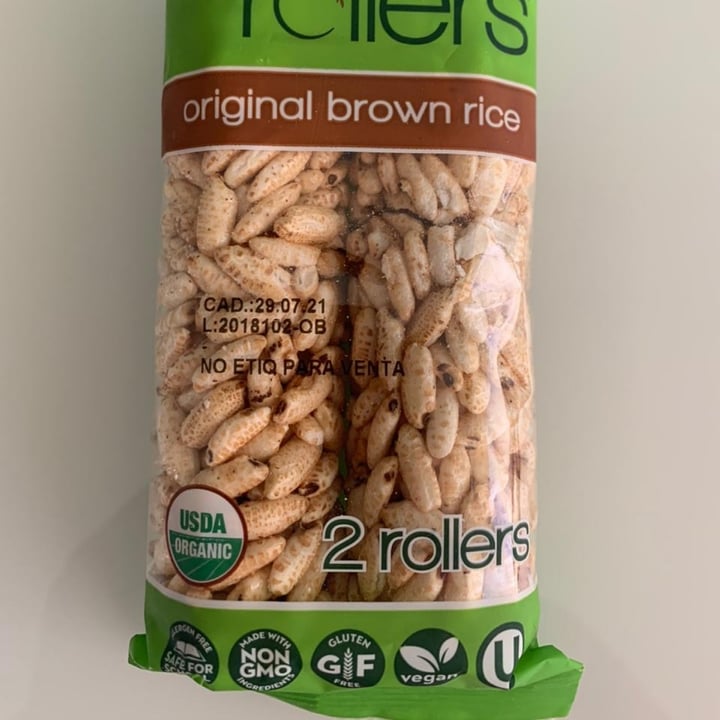 photo of Crunchy Rollers Original Brown Rice Grab-N-Go shared by @omar0505 on  08 Nov 2020 - review
