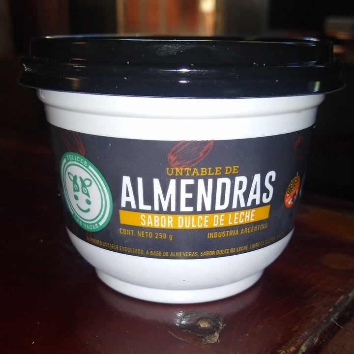 review photo of Felices Las Vacas Untable de Almendras sabor Dulce de Leche shared by @agosrobles on 18 Oct 2021 - review