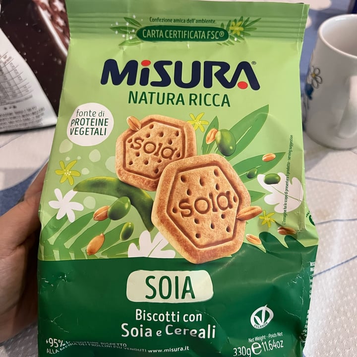 photo of Misura Biscotti Con Soia e Cereali shared by @latoms on  10 May 2022 - review