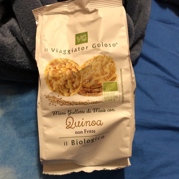 photo of Il Viaggiator Goloso Mini gallette di mais e Quinoa shared by @beherit on  19 Apr 2022 - review