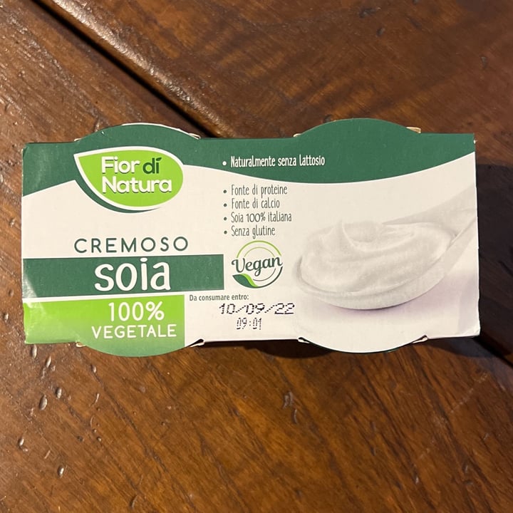 review photo of Fior di Natura cremoso alla soia shared by @sattvavibes on 23 Aug 2022 - review