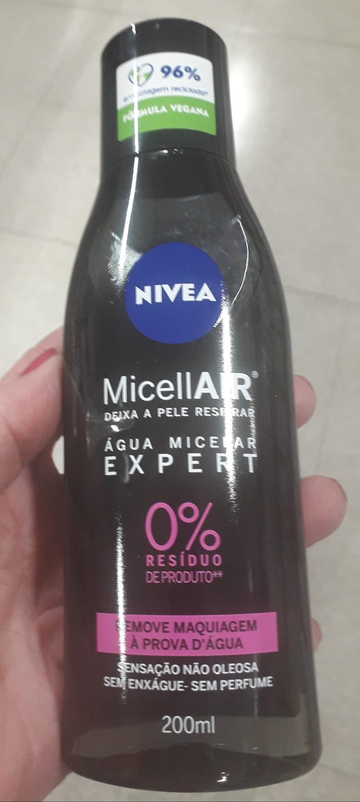 photo of Nivea água micelar expert remove maquiagem shared by @marcia1963 on  23 Sep 2022 - review