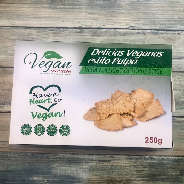 photo of Vegan Nutrition Delicias De Pulpo (Vegan Octopus Delight) shared by @toysalem on  09 Apr 2021 - review