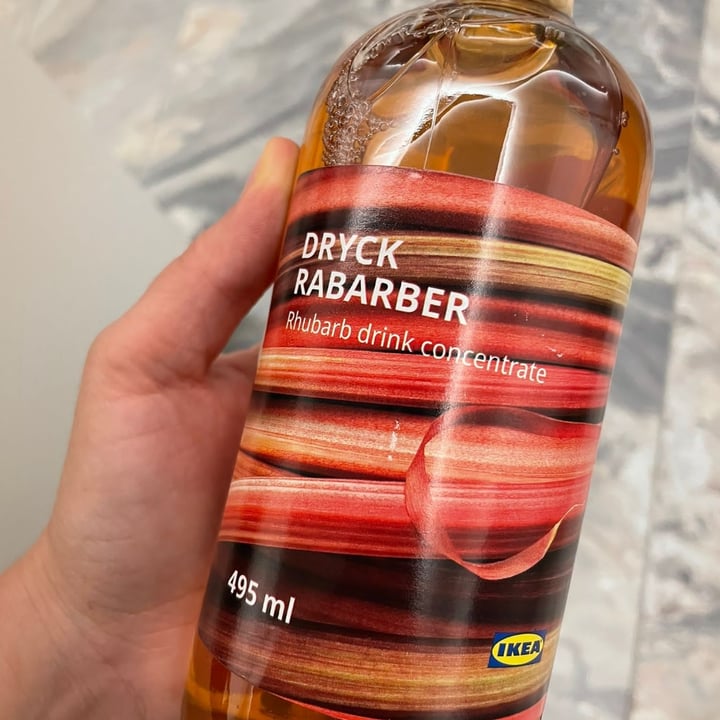 review photo of Ikea Dryck Rabarber shared by @martibi on 27 Sep 2022 - review