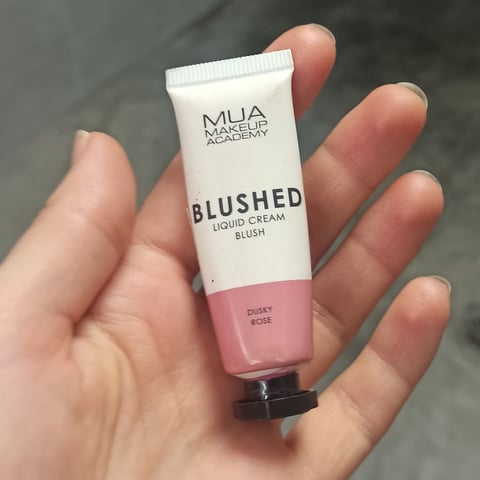 Avis sur Blushed liquid cream blush - dusky rose par MUA Makeup Academy |  abillion
