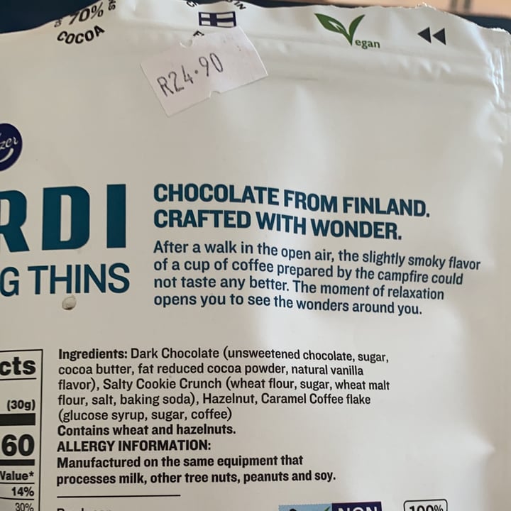 review photo of Nordi Dark Chocolate Campsite Coffee, Salty Crunch & Hazelnut shared by @rose9 on 21 Aug 2021 - review