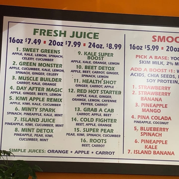 review photo of Mexican Juice Box Cafe Kale Super Boost shared by @ameisherry on 23 May 2021 - review
