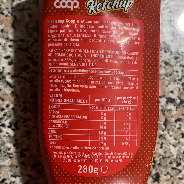 photo of coop ketchup shared by @fedyfedy on  11 Oct 2022 - review