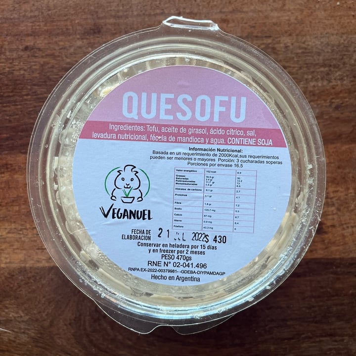 review photo of Veganuel Quesofu shared by @laritu on 29 Jul 2022 - review