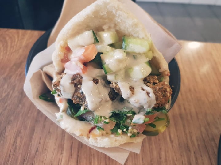 review photo of Herbivore Eatery Middle Eastern Wrap shared by @azriel on 23 Jul 2019 - review