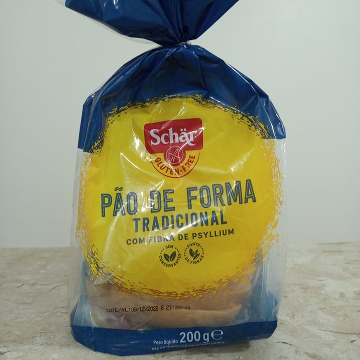 photo of Schär Pão de Forma Tradicional shared by @marymagda on  05 Sep 2022 - review