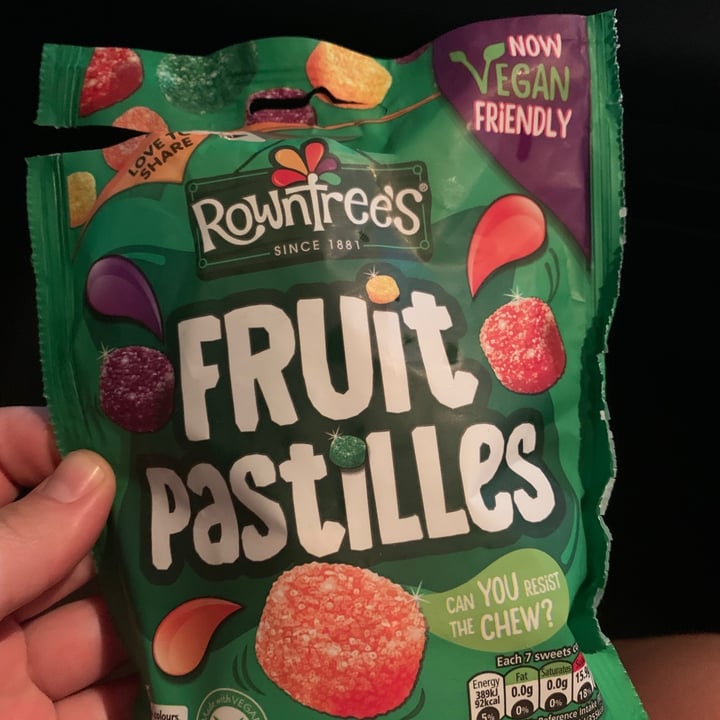 photo of Rowntree's Fruit Pastilles shared by @sarahleedevilliers on  18 Feb 2021 - review