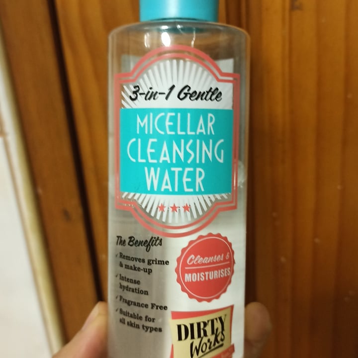photo of Dirty works Agua Micelar shared by @frani8 on  08 Aug 2021 - review