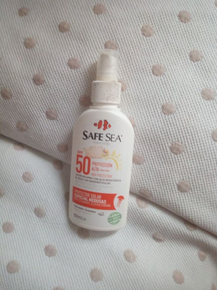 review photo of Safe Sea Crema Solar shared by @veganalibertad on 02 Nov 2019 - review