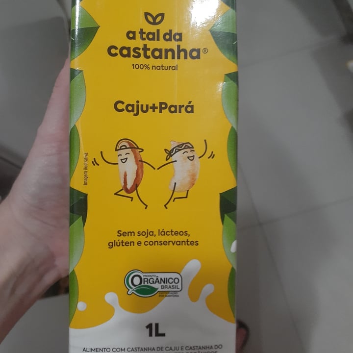 photo of A Tal da Castanha Leite de Castanha de Caju e Castanha do Pará shared by @liviasilvestrini on  24 May 2022 - review