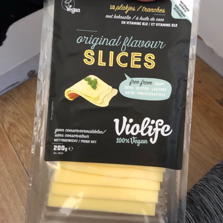 photo of Violife Original Flavor Cheese Slices shared by @leandxa on  02 May 2020 - review