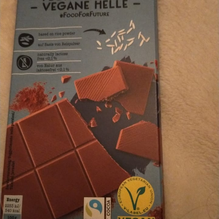 photo of Food For Future vegane Helle - Schokolade shared by @animel on  07 Jun 2022 - review