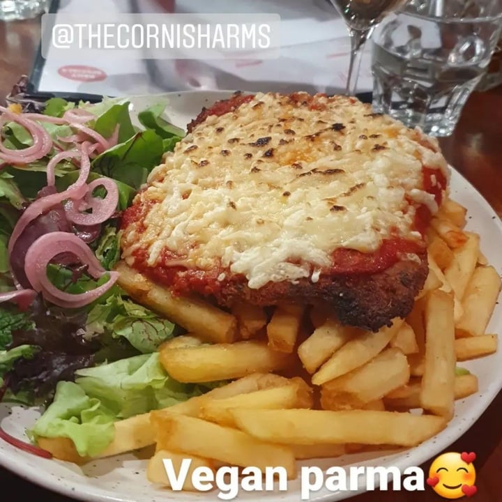 photo of The Cornish Arms Hotel The Vegan Parma shared by @dannidolittle on  23 Apr 2022 - review