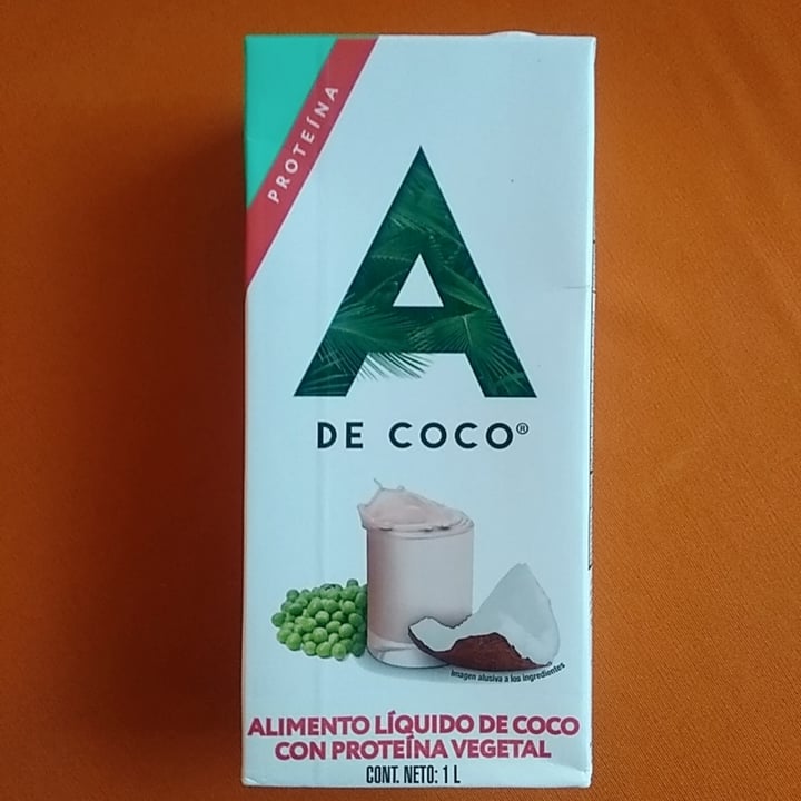 photo of A de Coco Alimento Líquido de Coco con Proteína Vegetal shared by @mielmiel on  19 Feb 2021 - review