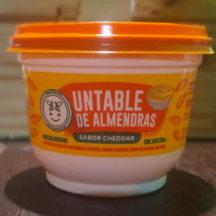 review photo of Felices Las Vacas Untable de Almendras Sabor Cheddar shared by @nicolita on 20 Sep 2022 - review