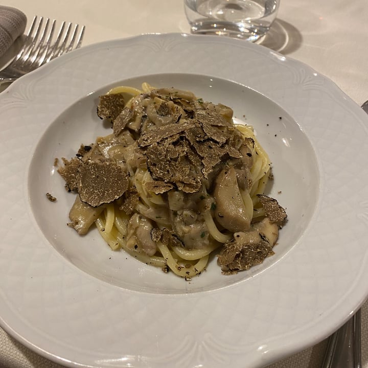 photo of Ristorante Agrolago Tonnarelli Funghi e Tartufo shared by @manuflo on  12 Oct 2022 - review