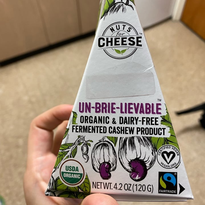 photo of Nuts For Cheese Un-Brie-Lievable shared by @yumby on  10 Mar 2022 - review