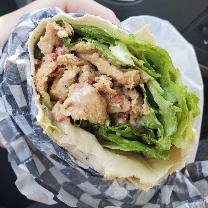photo of The Hearty Hooligan "Chicken" Caesar wrap shared by @whatacuriousnotion on  17 Jun 2022 - review