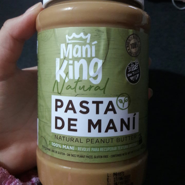 photo of Maní King Pasta De Maní Natural shared by @veggimimi on  22 Jun 2020 - review