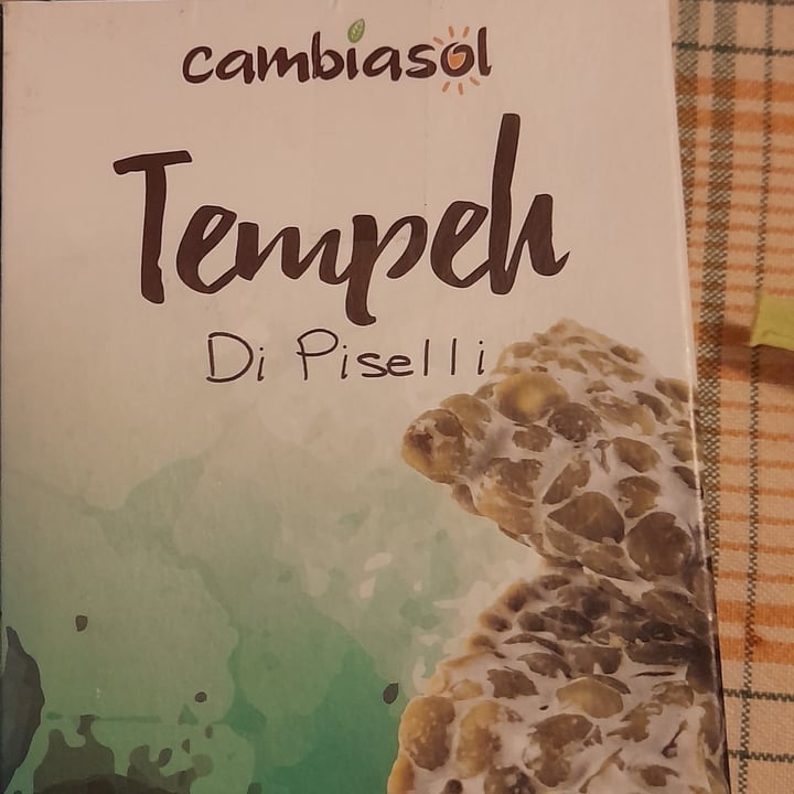 photo of Cambiasol Tempeh di piselli shared by @mercedesmata on  30 Jun 2022 - review