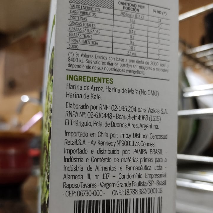 review photo of Wakas Pasta Multicereal con Kale shared by @sofilemos on 27 Jun 2021 - review