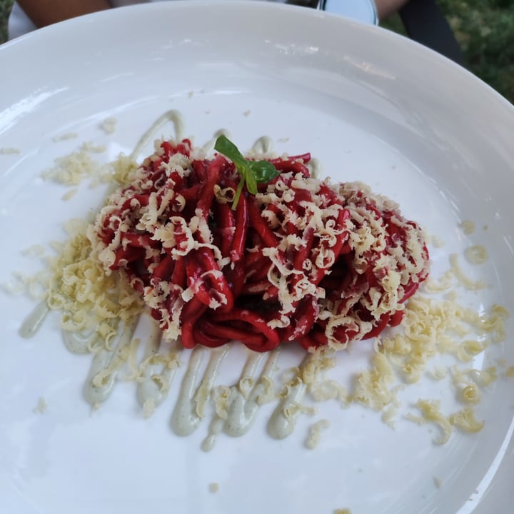 review photo of Osteria Casa Mia di Dri Walter Fussiloni Al Farro Al Pomodoro Senza Pomodoro shared by @healtygreen on 17 Jul 2022 - review