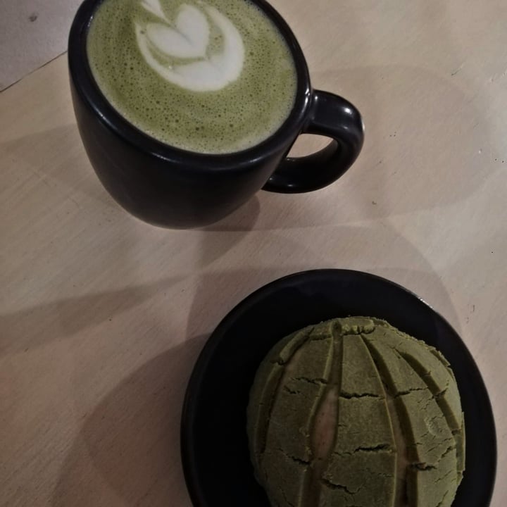 photo of Café Vegetal Concha De Matcha shared by @saam on  20 Sep 2021 - review