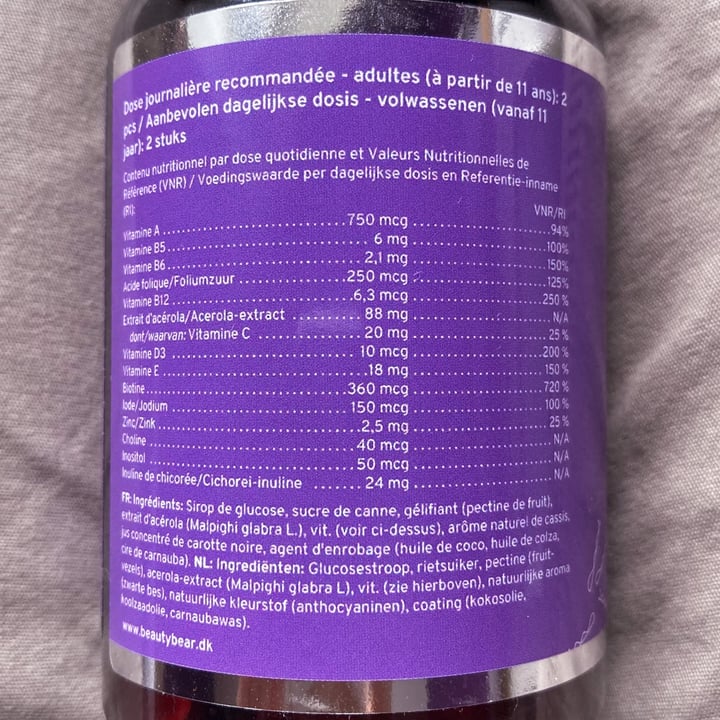 review photo of Beauty Bear Hair vegan vitamin shared by @-margot- on 02 Oct 2021 - review