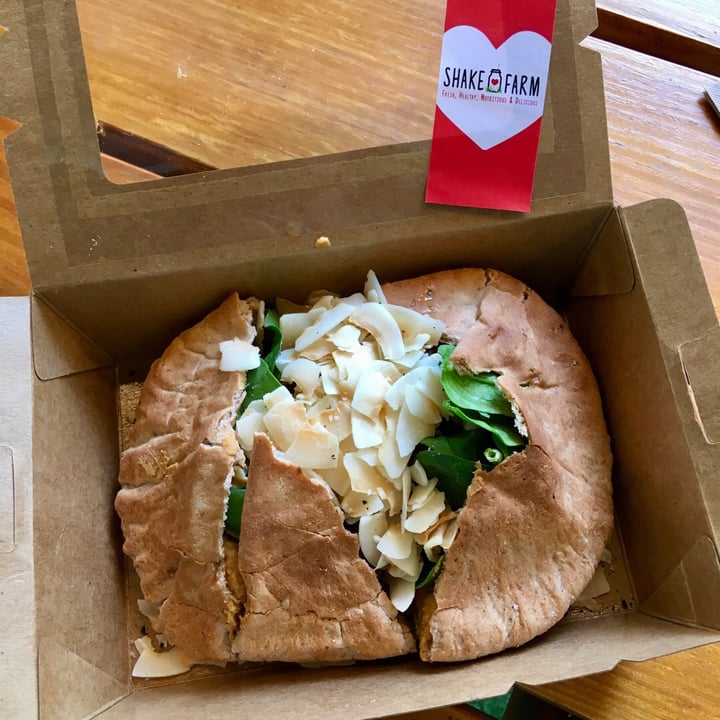 photo of Shake Farm Healthy Hummus Pita Pocket shared by @vikas on  16 Aug 2018 - review