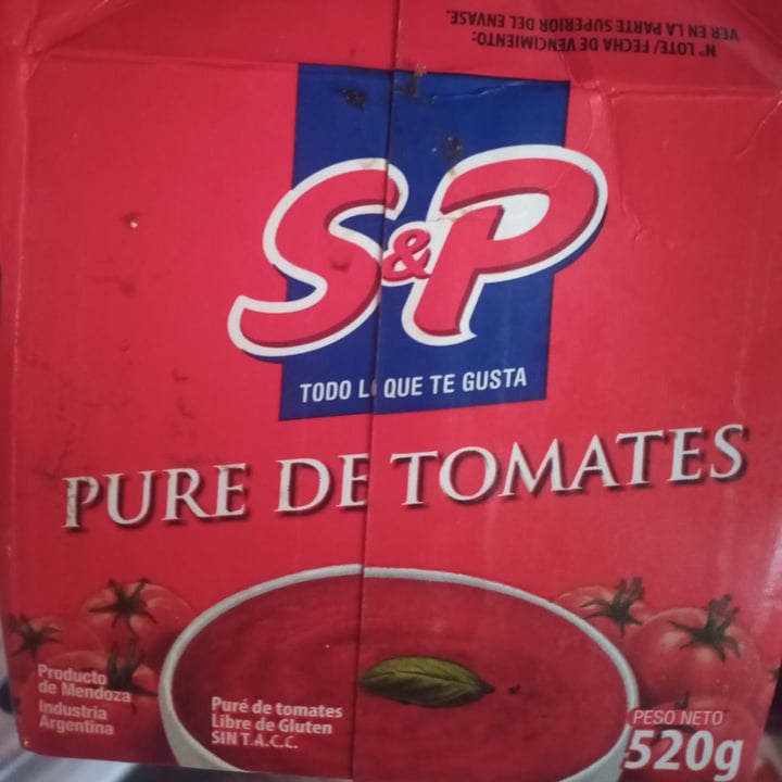 photo of S&P Puré de tomates shared by @annadp on  23 May 2021 - review