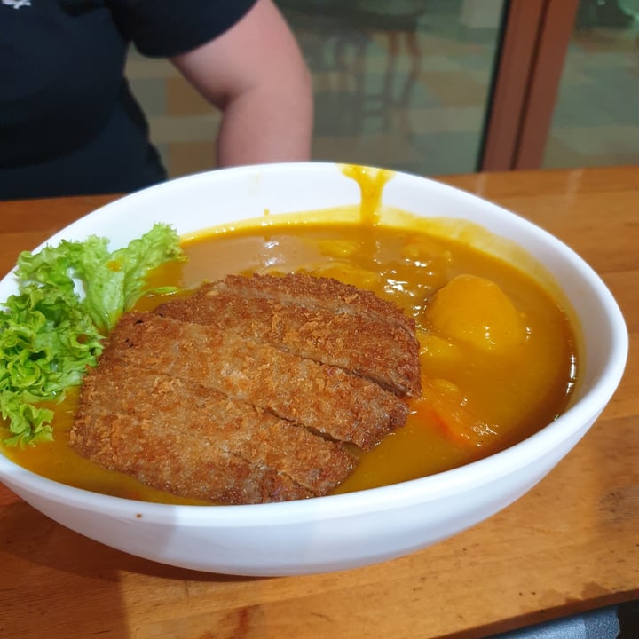 photo of Lucky Cat Curry Katsu Noodles shared by @hermainesay on  12 May 2021 - review