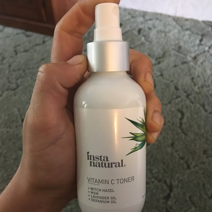 photo of InstaNatural Vit C TONER shared by @sammiesmiles on  29 Apr 2020 - review