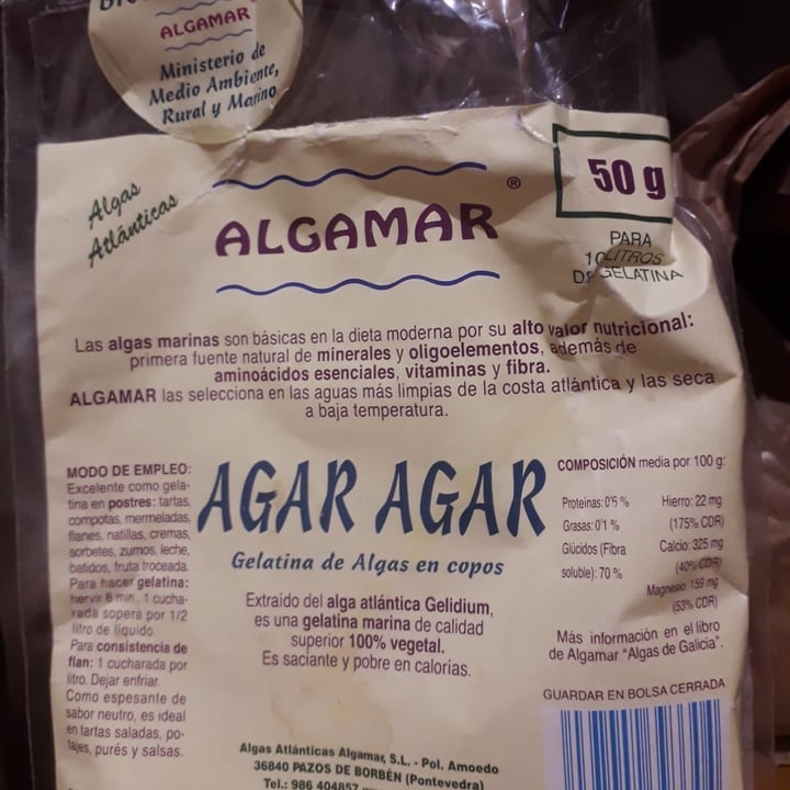 photo of Algamar Agar agar shared by @vito0111 on  18 Jul 2021 - review