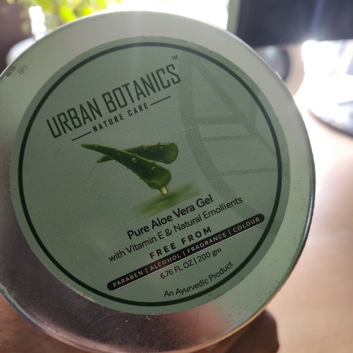 review photo of Urban botanics pure aloe vera gel shared by @aparnaradhasathian on 15 Dec 2020 - review