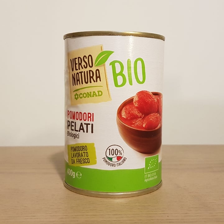 photo of Verso Natura Conad Veg Pomodori pelati biologici shared by @maxfender on  20 Jan 2022 - review