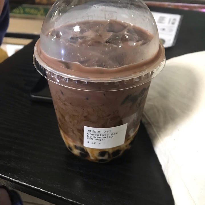 photo of Mong Cha Cha Cafe 梦茶茶 Chocolate oat milk shared by @opheeeliaaa on  28 Oct 2020 - review