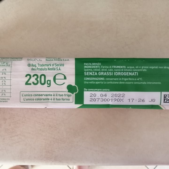 review photo of Buitoni Brisee leggera shared by @ariannagoldoni on 08 Apr 2022 - review