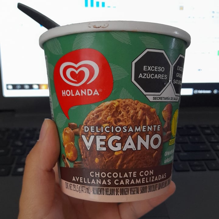 photo of Holanda Helado de Chocolate shared by @monivegana on  31 Jul 2022 - review