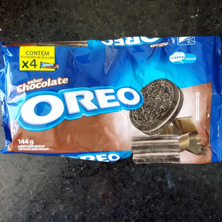 photo of  Mondelēz International Biscoito Oreo Sabor Chocolate shared by @izabelavm on  05 May 2022 - review