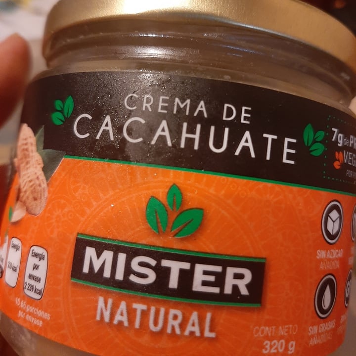 photo of Mister natural Crema de Cacahuate shared by @miry on  28 Jan 2021 - review