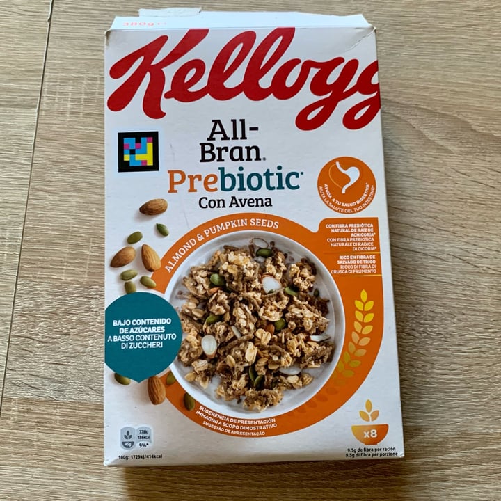 photo of Kellogg All bran prebiotic con avena shared by @adele91m on  05 Nov 2022 - review